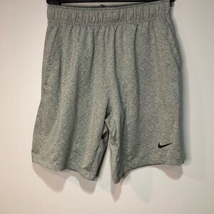 Nike Dri Fit Shorts Heather Gray
